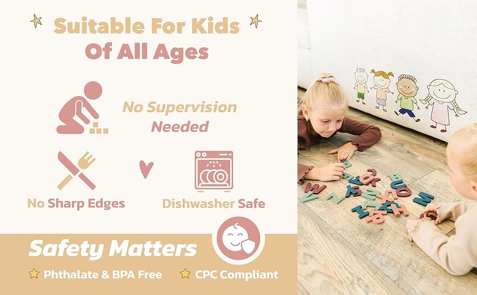 wholesale food-grade silicone uppercase abc magnetic alphabet letters - 26 pcs educational multicolor alphabet fridge magnets for toddlers 1-3 - magnetic letters for classroom learning factory & supplier oem