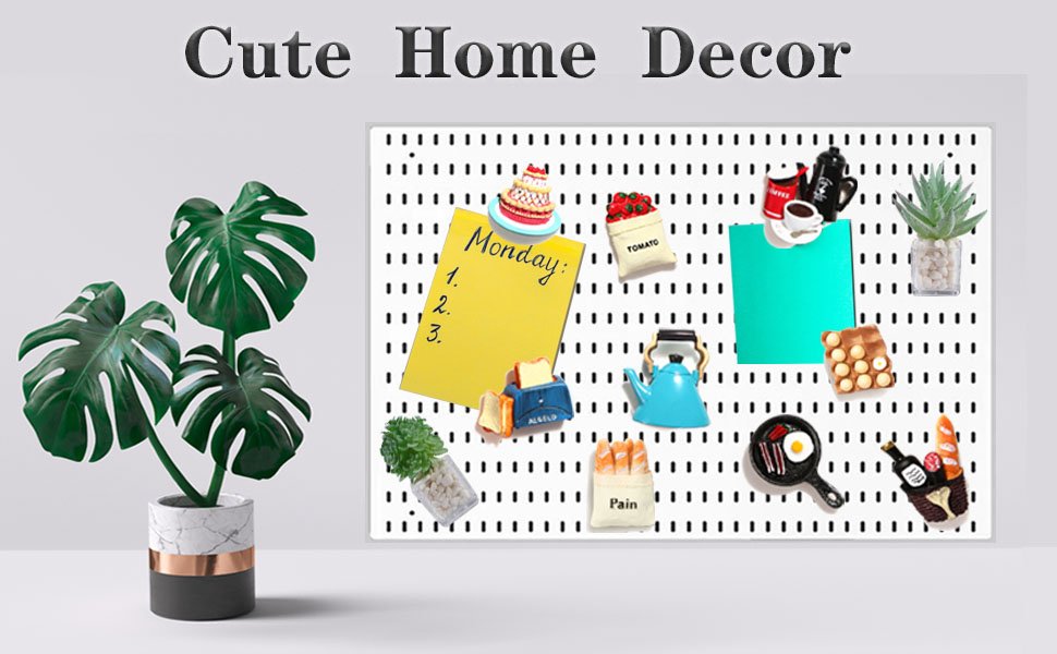 wholesale 12pcs food fridge magnets for fridge fun cute magnet refrigerator stickers for kitchen magnet decorative strong resin magnets home decor office factory & supplier oem