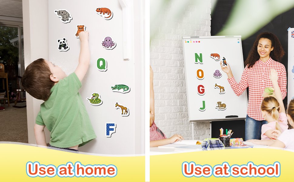 wholesale magnetic letters and animals,52 foam objects,refrigerator fridge magnets for kids,abc magnets for toddlers,alphabet learning toys,letter matching games for preschool kindergarten classroom factory & supplier oem
