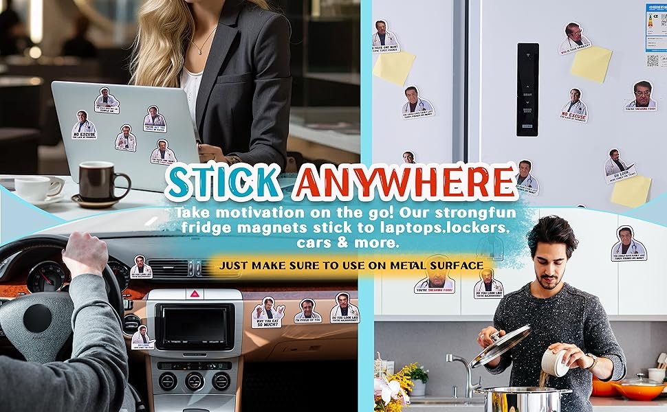 wholesale pack of 12, dr now magnets fridge, dr. nowzaradan fridge magnet - 3