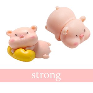 wholesale animal magnets refrigerator, glrovazas 12pcs locker, funny magnets, resin pig decorative magnets for classroom kitchen office factory & supplier oem