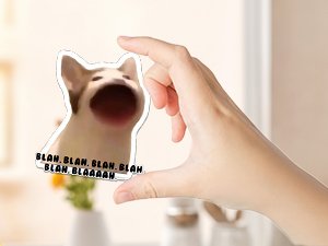 wholesale 24pcs funny magnets for fridge cat meme magnets cool magnet set crying cat dog hamster duck magnets for gaming kitchen home decor refrigerator car office cabinet dishwasher and whiteboard accessories factory & supplier oem