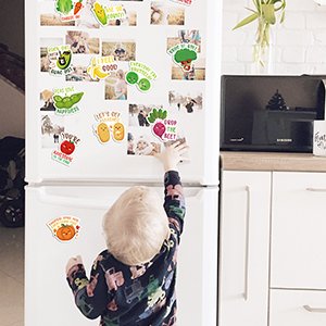 wholesale 16pcs funny fridge magnets - veggie and fruit puns cute vegetables refrigerator magnet - vegan decorative fun stickers for fridge, office, school, whiteboard - adult factory & supplier oem