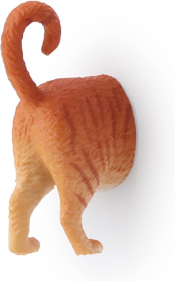 wholesale kikkerland magnetic funny cat butt refrigerator decorative magnets, set of 6, novelty gift, cat lovers factory & supplier oem