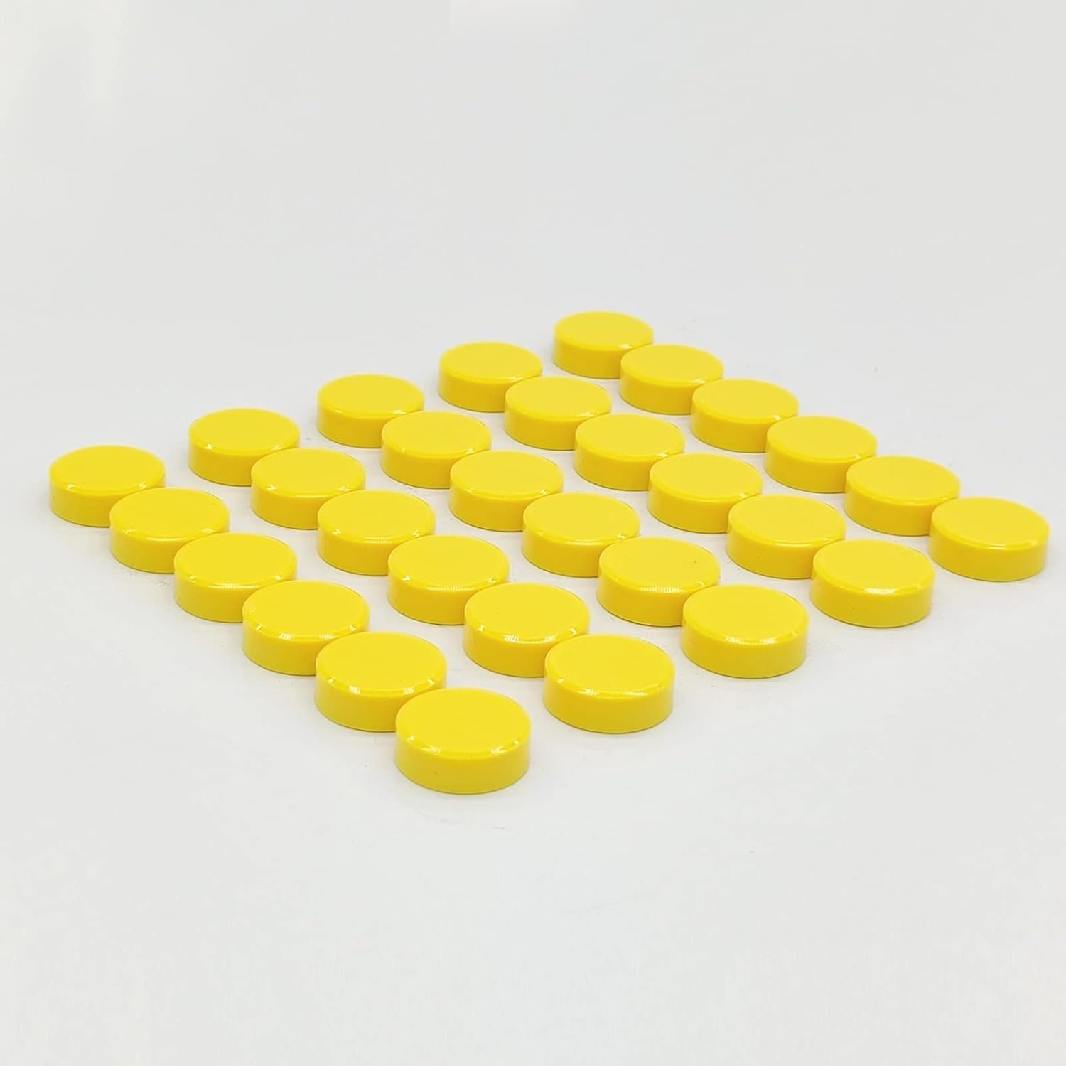 wholesale zdzblx 30 pack fridge magnets - strong, heavy duty, mini round magnets for refrigerator, whiteboard, locker, kitchen, office, classroom (yellow) factory & supplier oem