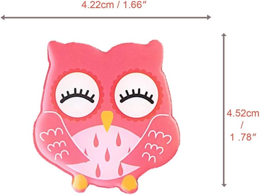 wholesale 6-pack fridge magnets for kids adults refrigerator magnets cute owl ornament funny decor for kitchen office classroom whiteboard lockers, magnet set ideal gift by morcart (6pcs-owl) factory & supplier oem