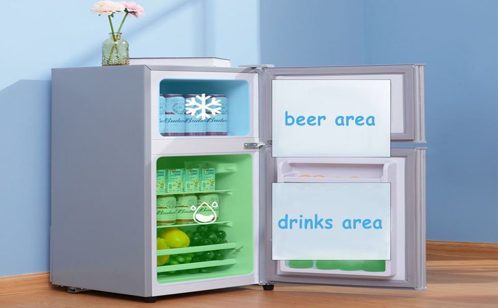 wholesale funny beer fridge stickers warning beer fridge magnet hilarious beer fridge warning sign beer stickers magnet do not put food, water, or other shit in this fridge for home bar decorations (1pcs) factory & supplier oem