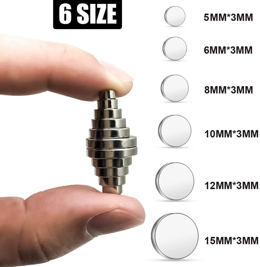 wholesale findmag 120 pack powerful magnet of 6 different sizes, strong magnet, fridge magnetic, magnets for whiteboards, refrigerator magnets, small magnets, neodymium magnetic factory & supplier oem