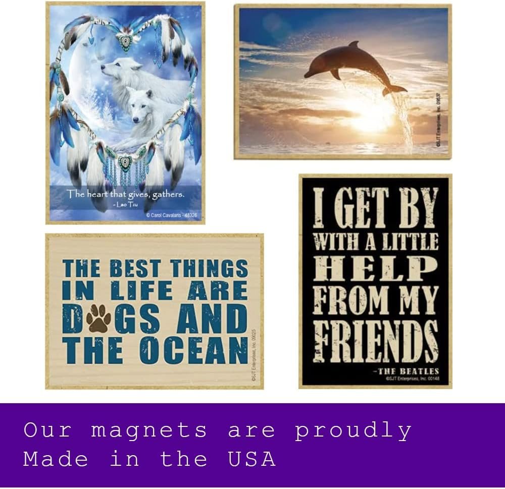 wholesale sjt enterprises, inc. in dog beers i've only had one - wood fridge kitchen magnet - great for refrigerator, locker or metal cabinet - made in usa - measures 2.5