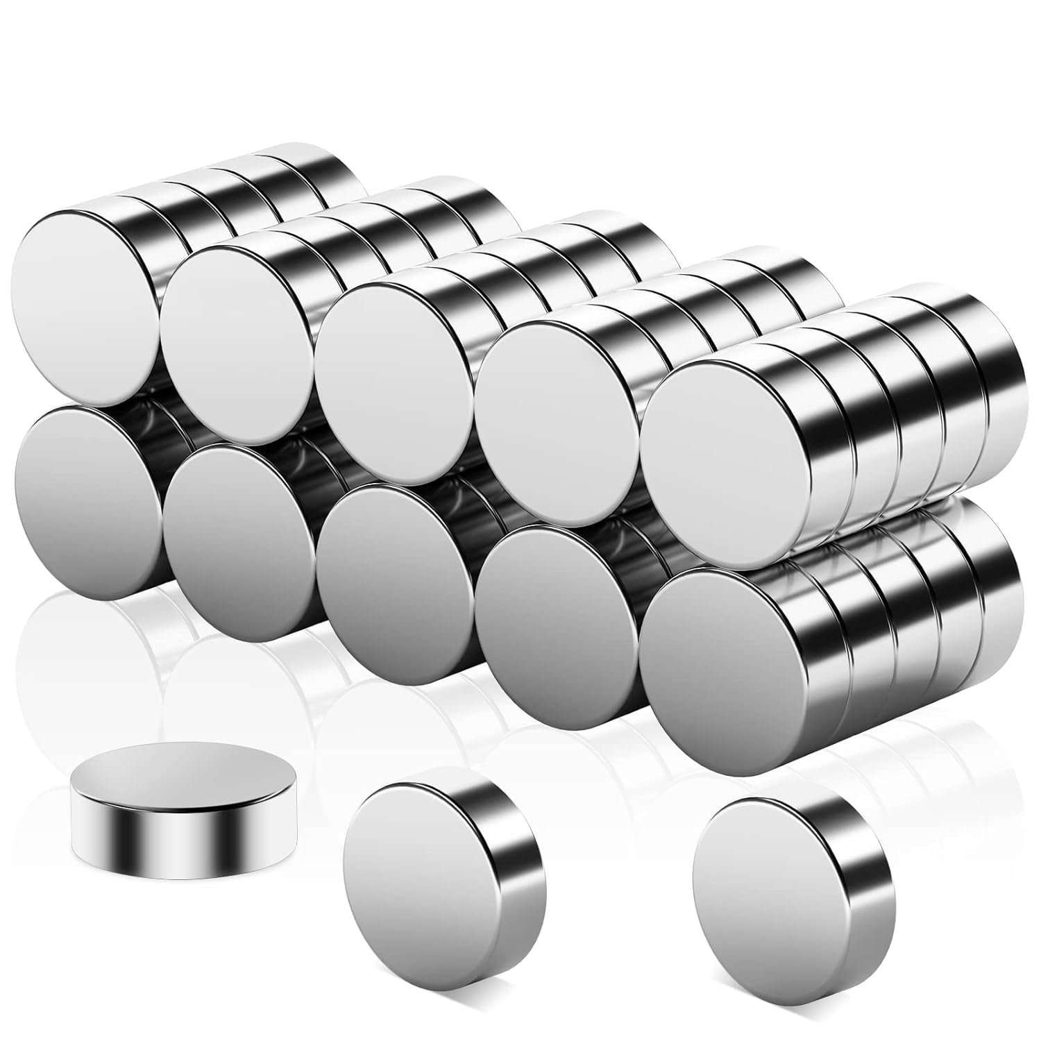 wholesale findmag 50 pcs fridge magnets, 6x2mm small round disc for refrigerator, mini rare earth magnets for fridge,crafts, office, dry erase board factory & supplier oem