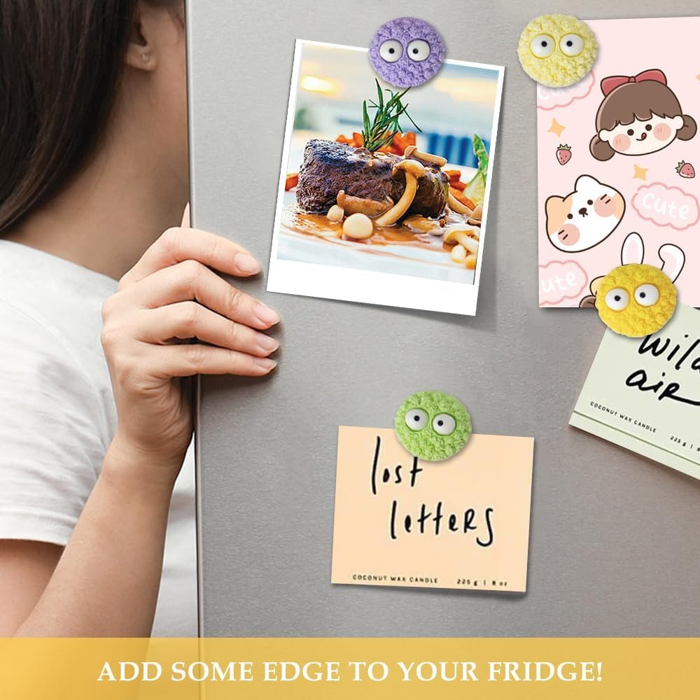 wholesale rhinocats 16pcs fridge magnets, colorful decorative resin simulation cookies refrigerator magnets, cute whiteboard magnets for diy kitchen office factory & supplier oem