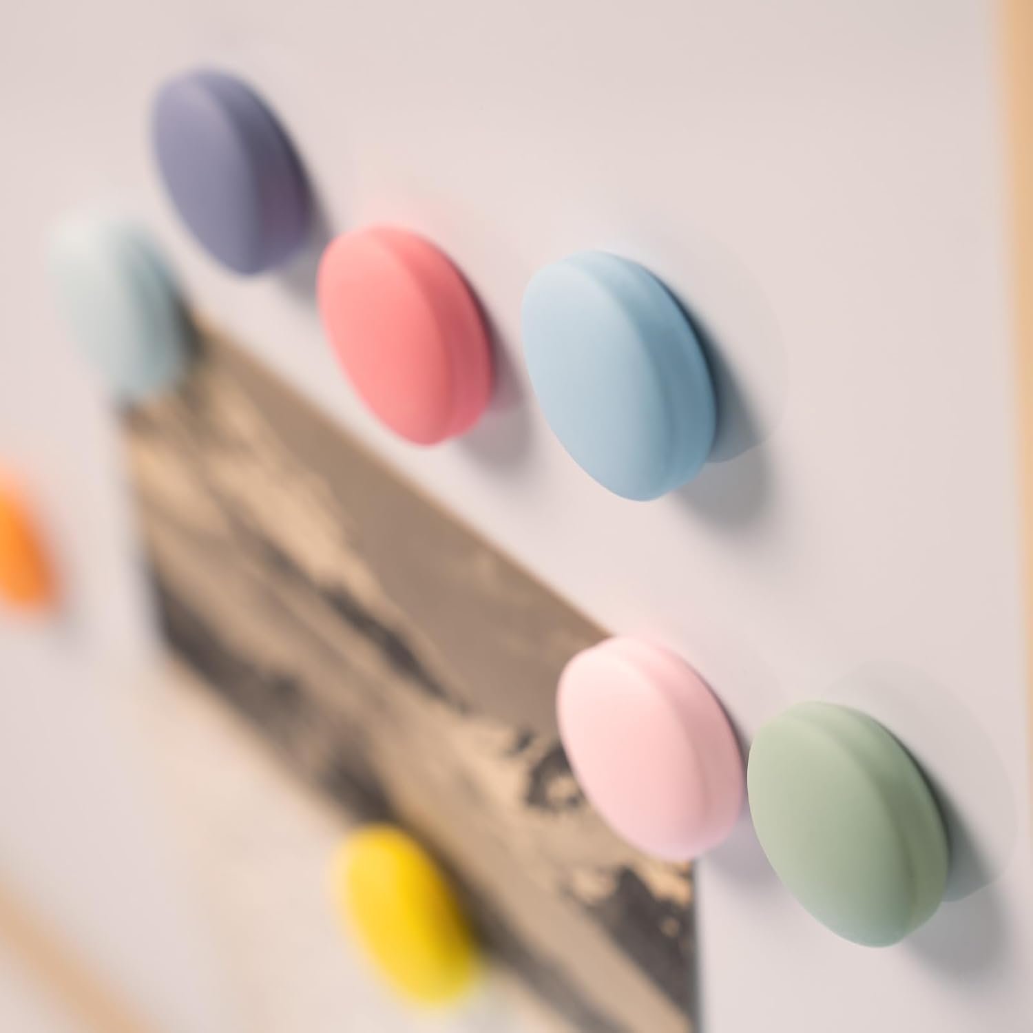 wholesale 16/9-piece cute colorful fridge magnets – glossy & matte finish refrigerator magnets for whiteboard, locker, kitchen, office – strong decorative magnetic stickers (16 colors, multi-pack) factory & supplier oem