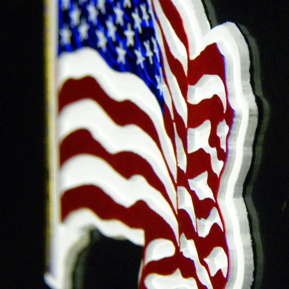 wholesale american flag magnet (waving) by classic magnets, collectible souvenirs made in the usa factory & supplier oem