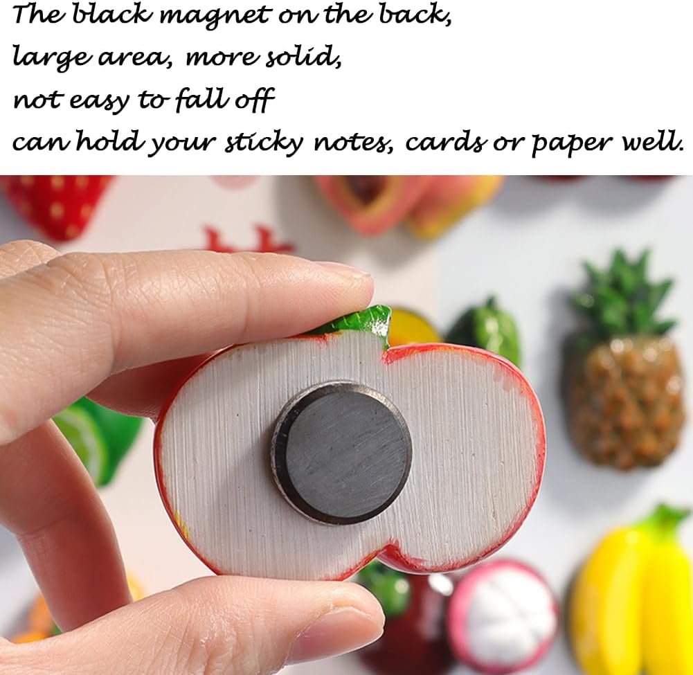 wholesale 10 pcs fruit fridge magnets funny fridge magnets cute refrigerator magnets for refrigerators, whiteboards, maps and other magnetic items factory & supplier oem