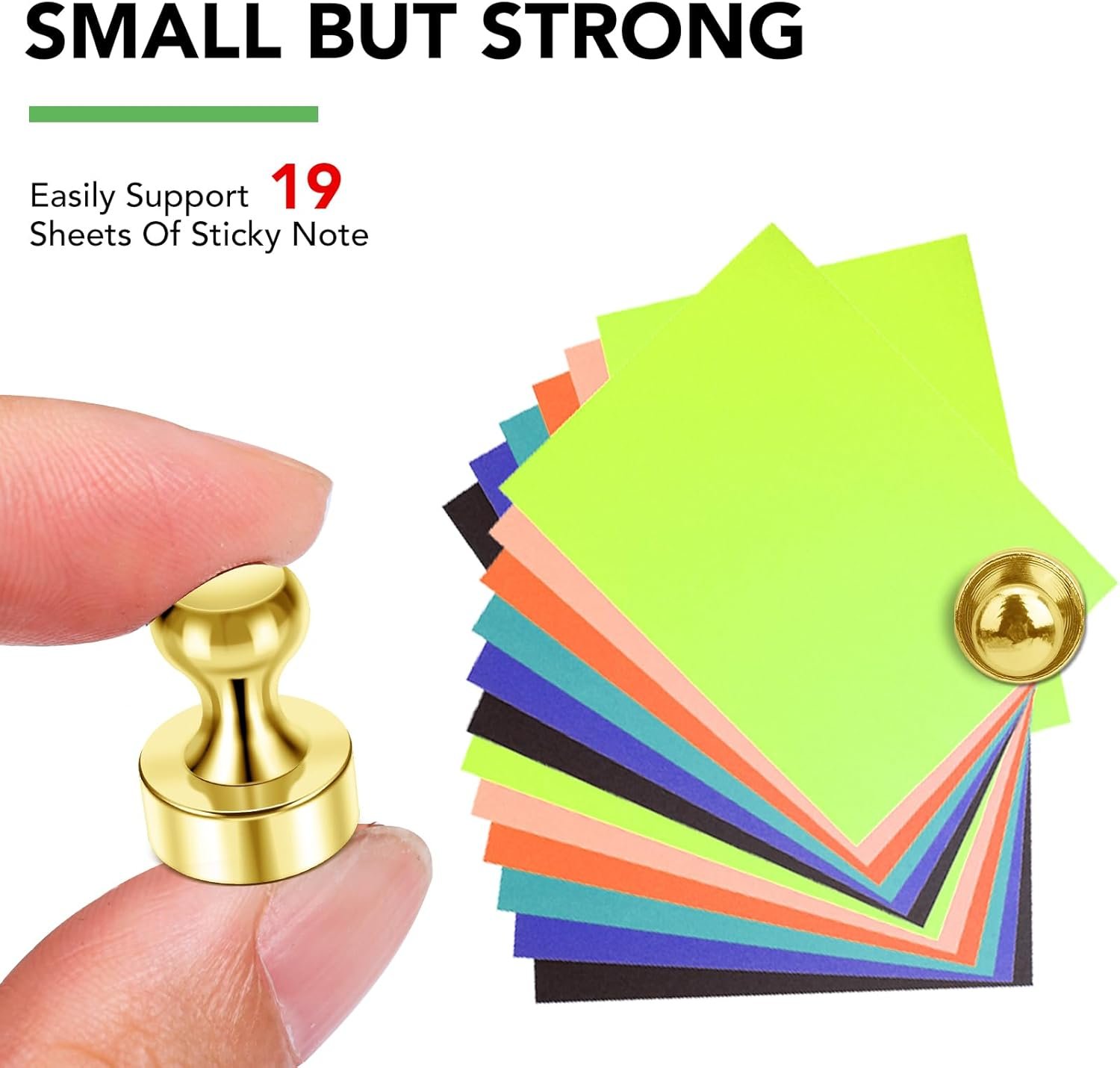 wholesale 20 pack refrigerator magnets yellow strong whiteboard magnets small magnets for kitchen school office factory & supplier oem