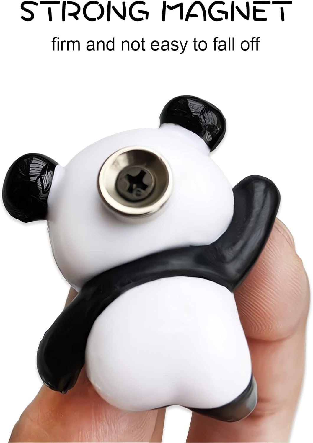 wholesale panda refrigerator magnets,8 pack decorative fridge magnets,3d animals resin strong cute decorations for home office whiteboard kitchen,kfblaiming magnetic funny board gifts for adults factory & supplier oem