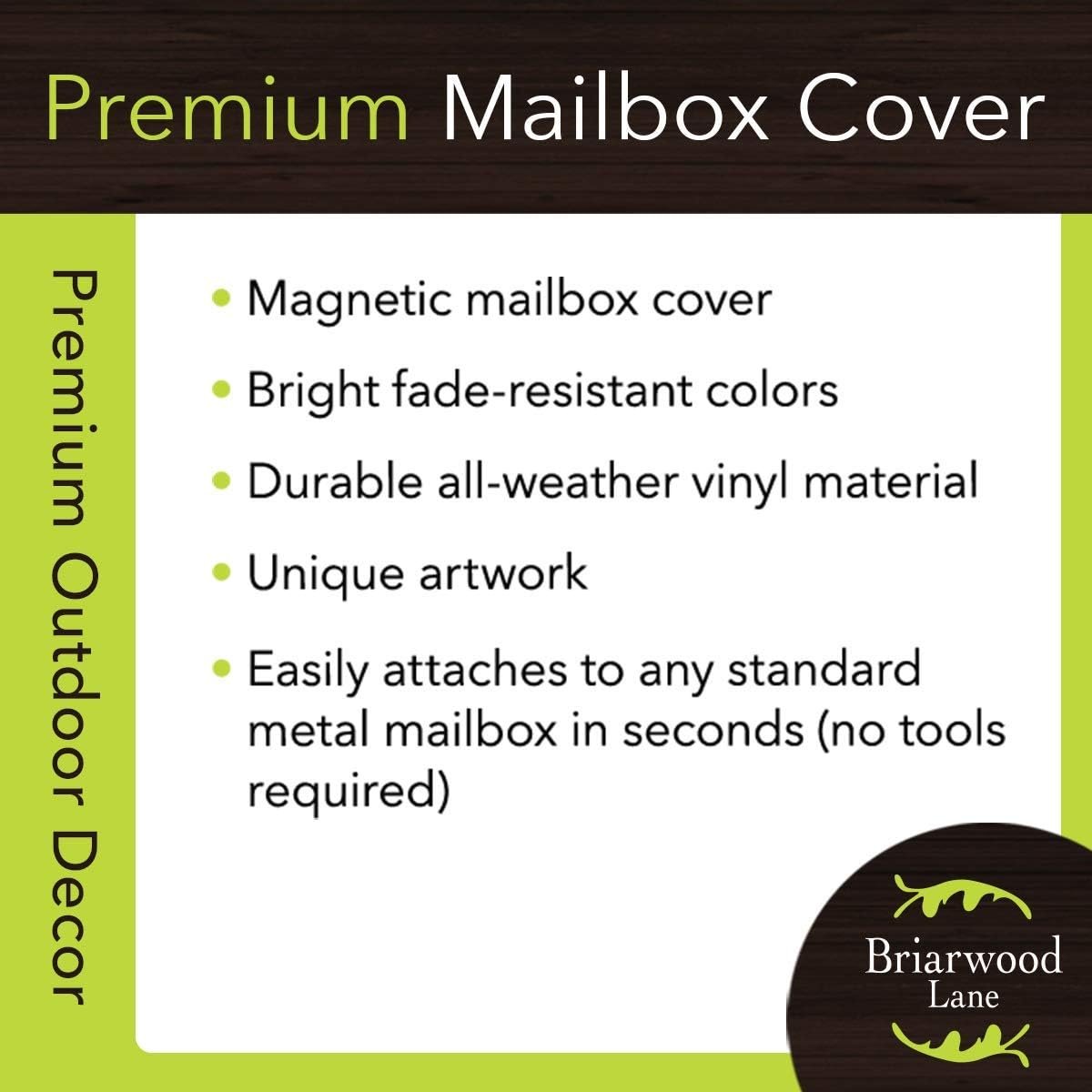 wholesale briarwood lane making friends farm animals magnetic mailbox cover horse dog pig standard factory & supplier oem
