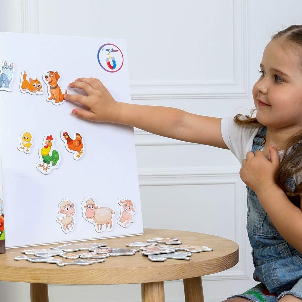 wholesale 21 fridge magnets for toddlers - farm family kids magnets for fridge - toddler magnets for refrigerator - magnetic animals - fridge magnets for kids - animal magnets - toddler fridge magnets factory & supplier oem