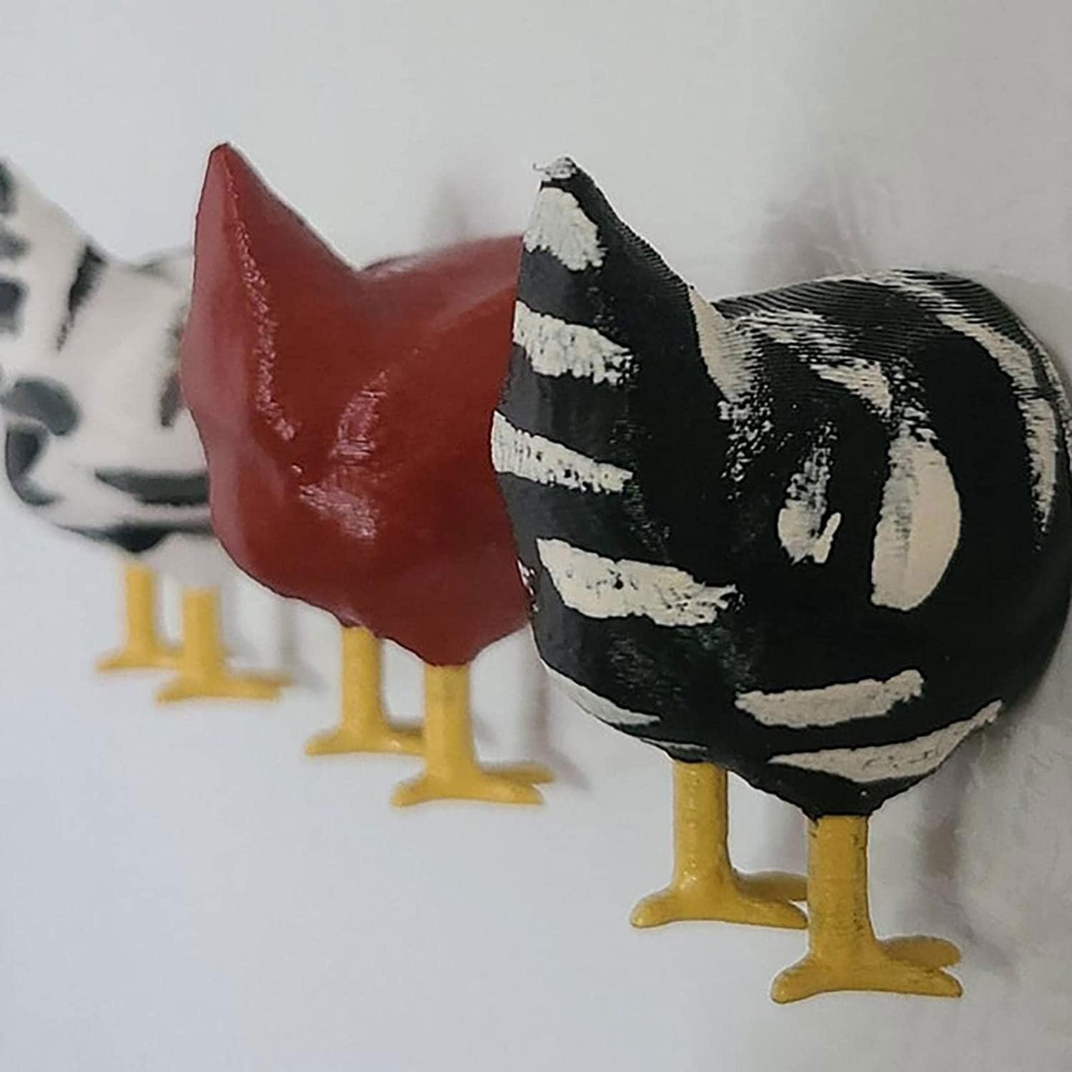 wholesale 3 pcs chicken butt magnets fun animal butt fridge magnets refrigerator magnets creative cute chick magnets for refrigerator whiteboard map home office decoration factory & supplier oem