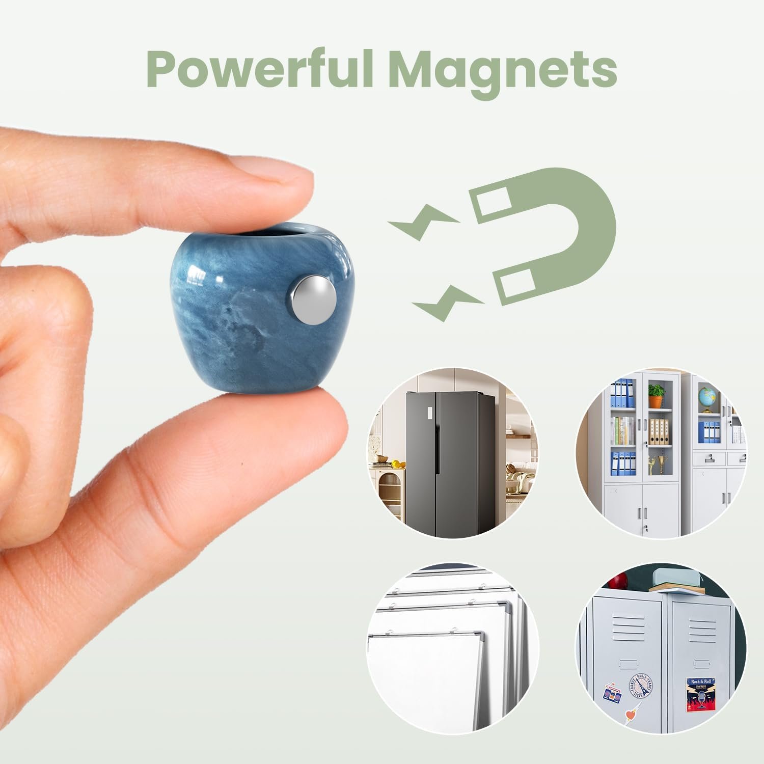 wholesale cute mini ceramic vase fridge magnets, funny small plant magnets, tiny 3d plant vase for refrigerator decoration kitchen locker kitchen office (6 pack) factory & supplier oem