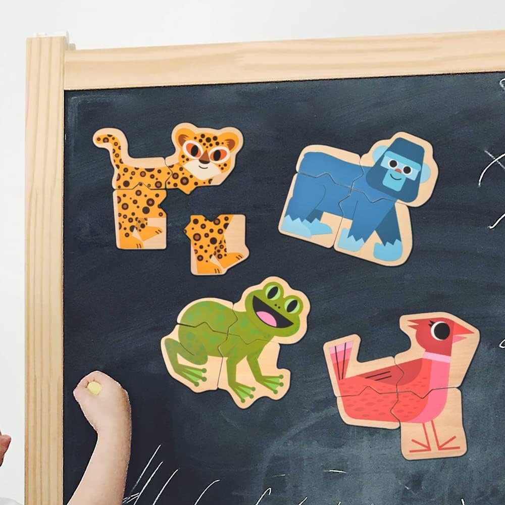 wholesale djeco mix & match animal magnets - silly creatures, endless fun for home, school or gifts - fun & creative for family & friends, educational wooden toys for preschool, kids 2+ factory & supplier oem