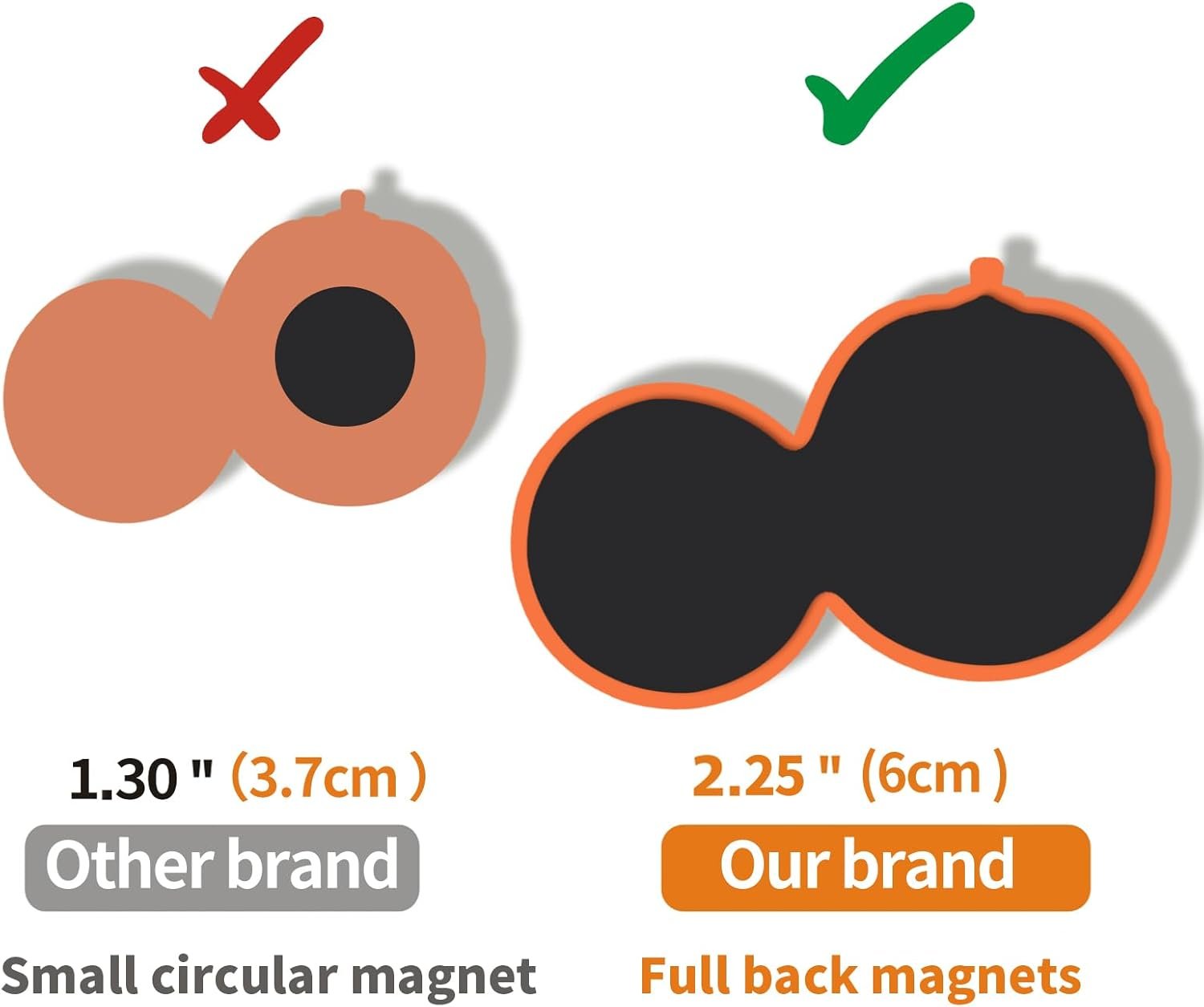 wholesale supineedo fridge magnet for toddlers 1-3, strong magnetic rubber cute fruit refrigerator magnet for kids, kids magnets for fridge baby magnet toys children gift for whiteboard fridge dishwasher oven factory & supplier oem