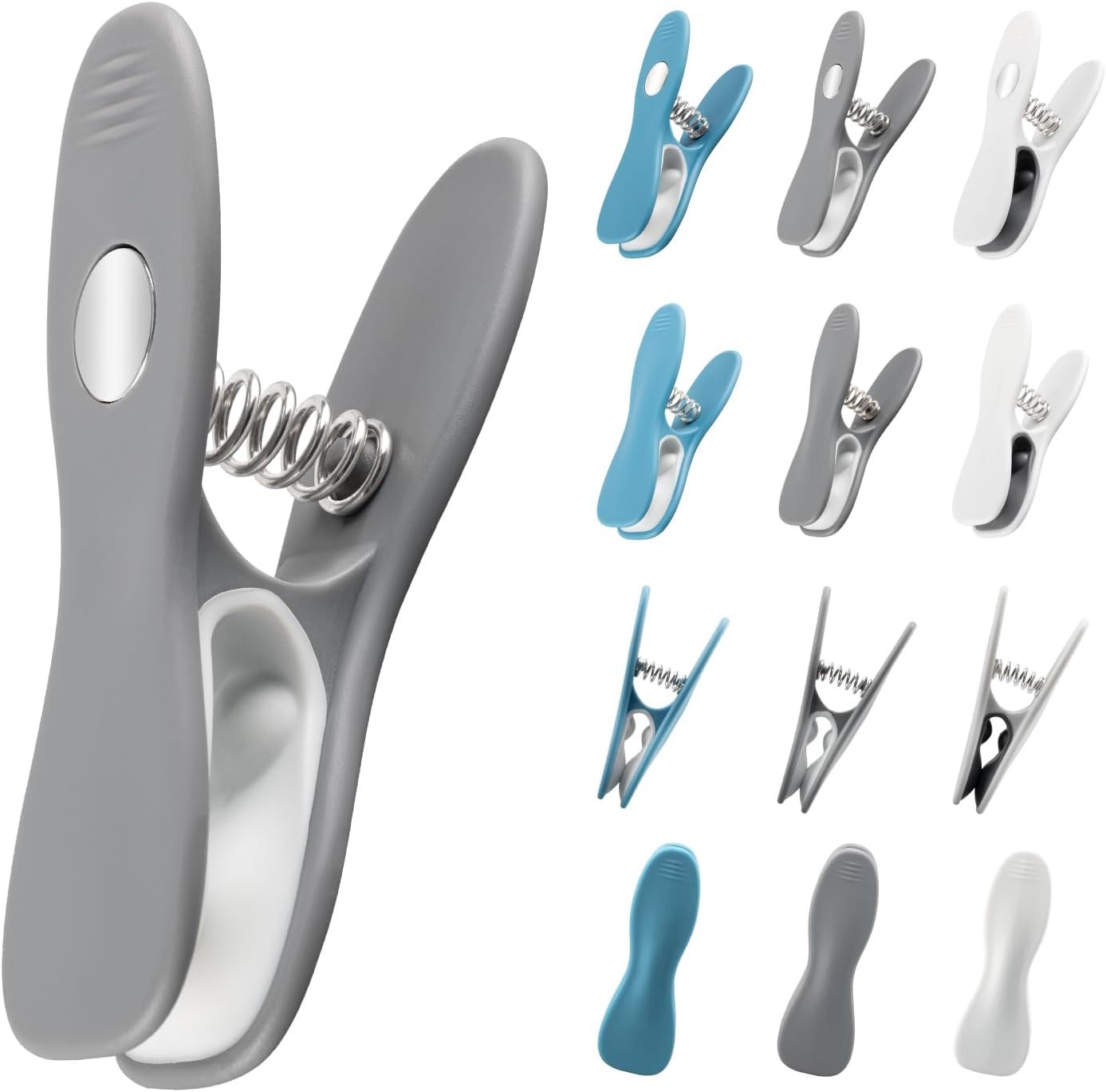 wholesale chip clips - pack of 12 magnetic food clips for bread and snack bags factory & supplier oem