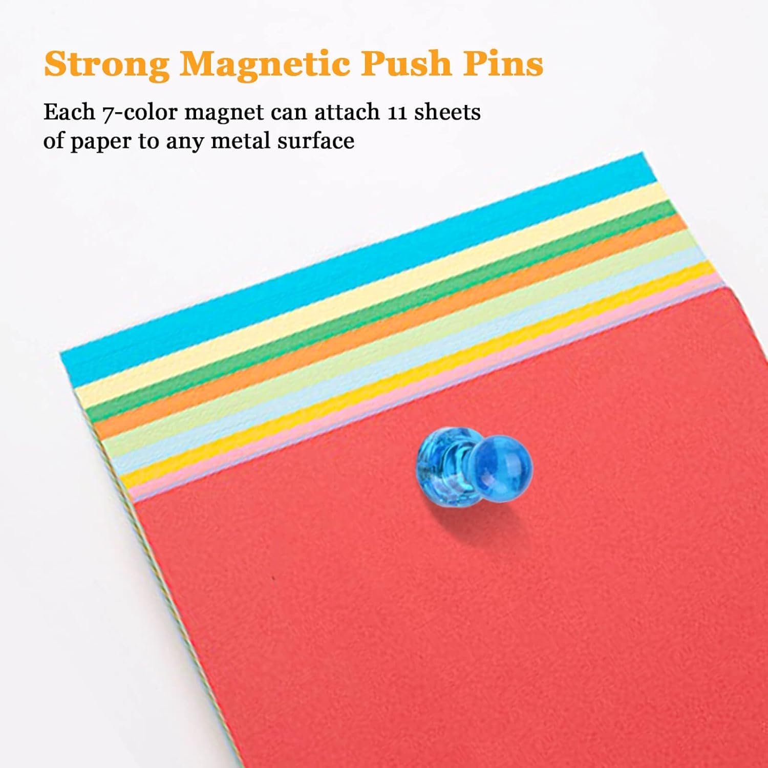 wholesale 60pcs push pin magnets, small strong refrigerator magnets for whiteboard, funny cute decorative fridge magnet, for locker school classroom calendar kitchen office dry erase board map magnetic push pin factory & supplier oem