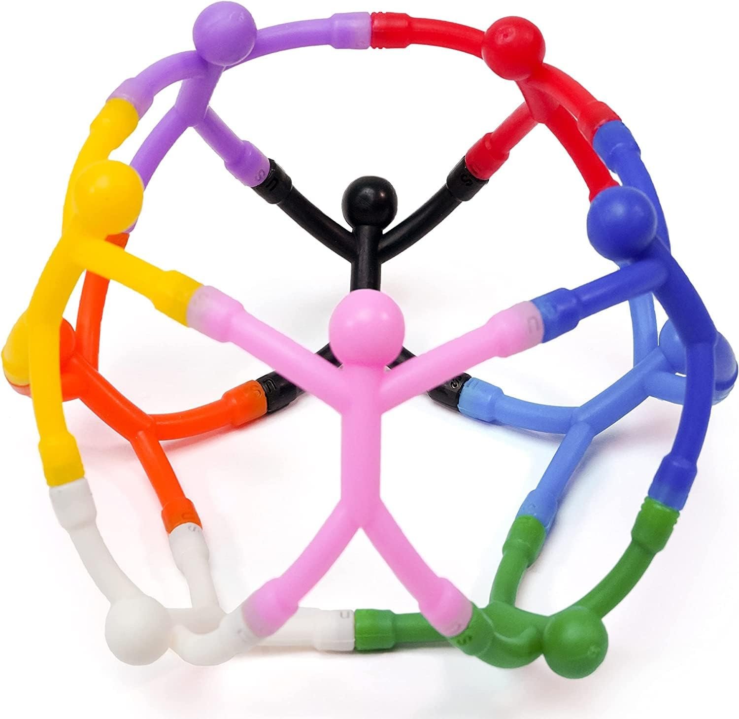 wholesale magmen classic! the original magnetic action figures - classic stretchy travel fidget & desk toy | multipurpose fridge & whiteboard magnets 10pc solid colors set factory & supplier oem