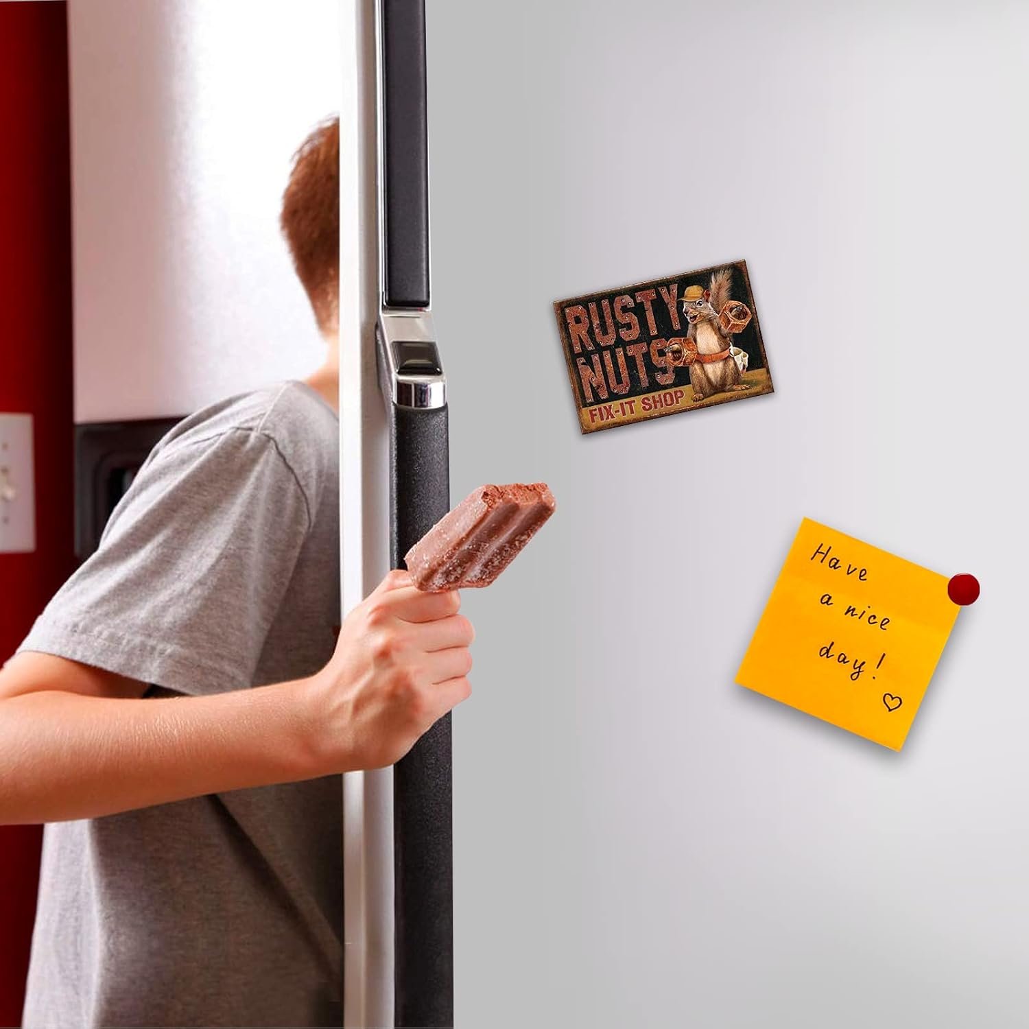 wholesale desperate enterprises rusty nuts garage refrigerator magnet - funny magnets for office, home & school - made in the usa factory & supplier oem