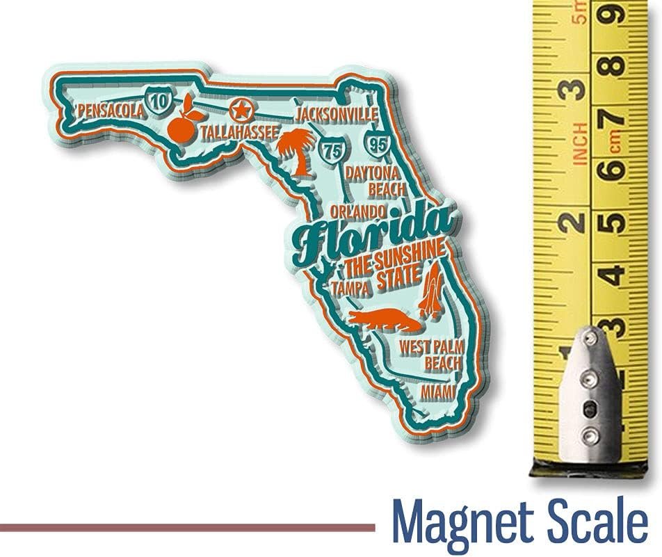wholesale florida premium state magnet by classic magnets, 3.4