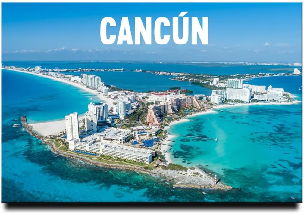 wholesale cancun fridge magnet mexico travel souvenir cancún riviera maya yucatan factory & supplier oem