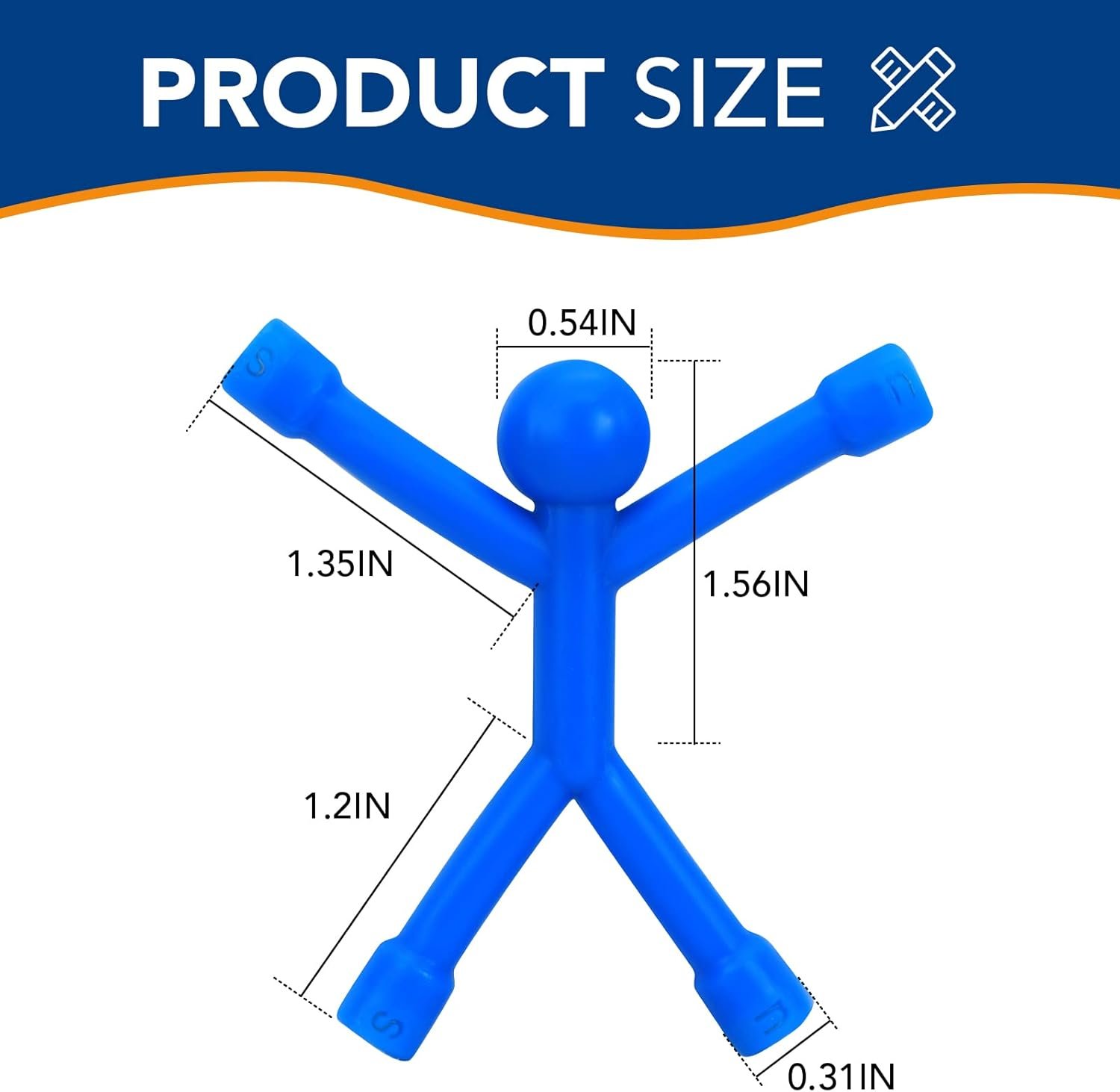 wholesale trymag 10 pcs fridge magnets men, funny magnetic humanoid toys for kids, cute fridge magnet people for office, colorful humanoid magnetic toys for locker decor, adults, whiteboard factory & supplier oem