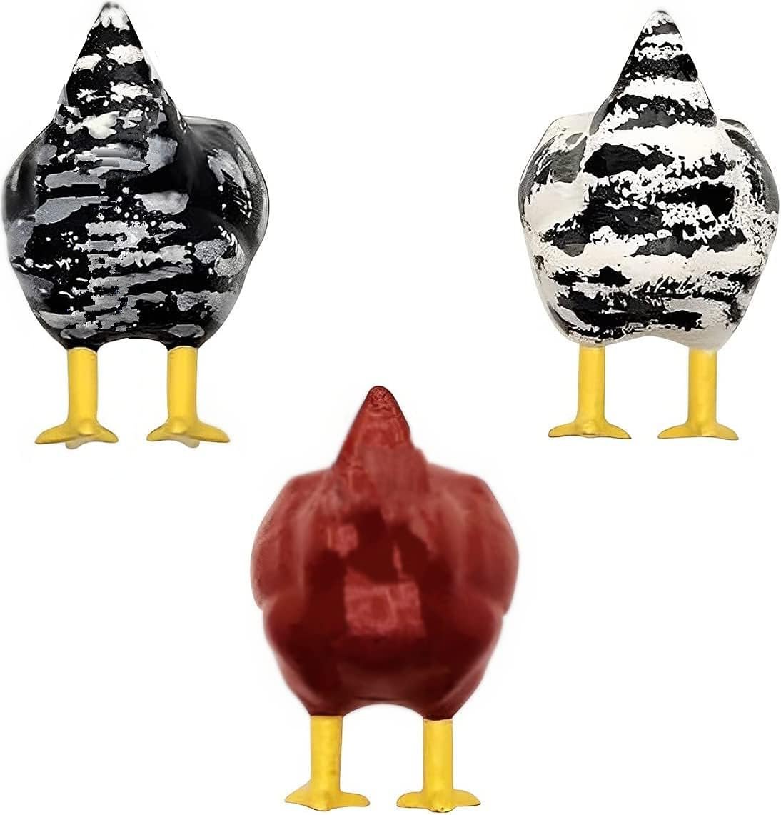 wholesale 3 pcs chicken butt magnets fun animal butt fridge magnets refrigerator magnets creative cute chick magnets for refrigerator whiteboard map home office decoration factory & supplier oem