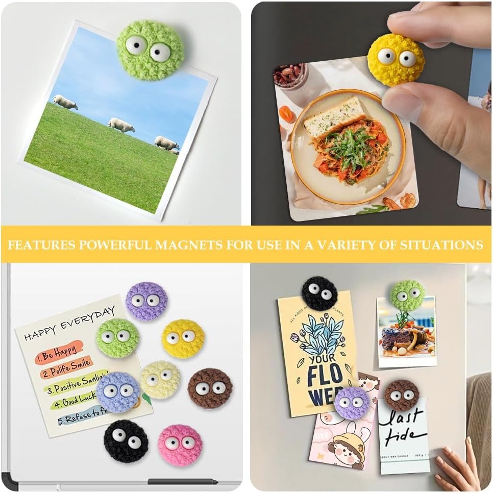 wholesale rhinocats 16pcs fridge magnets, colorful decorative resin simulation cookies refrigerator magnets, cute whiteboard magnets for diy kitchen office factory & supplier oem