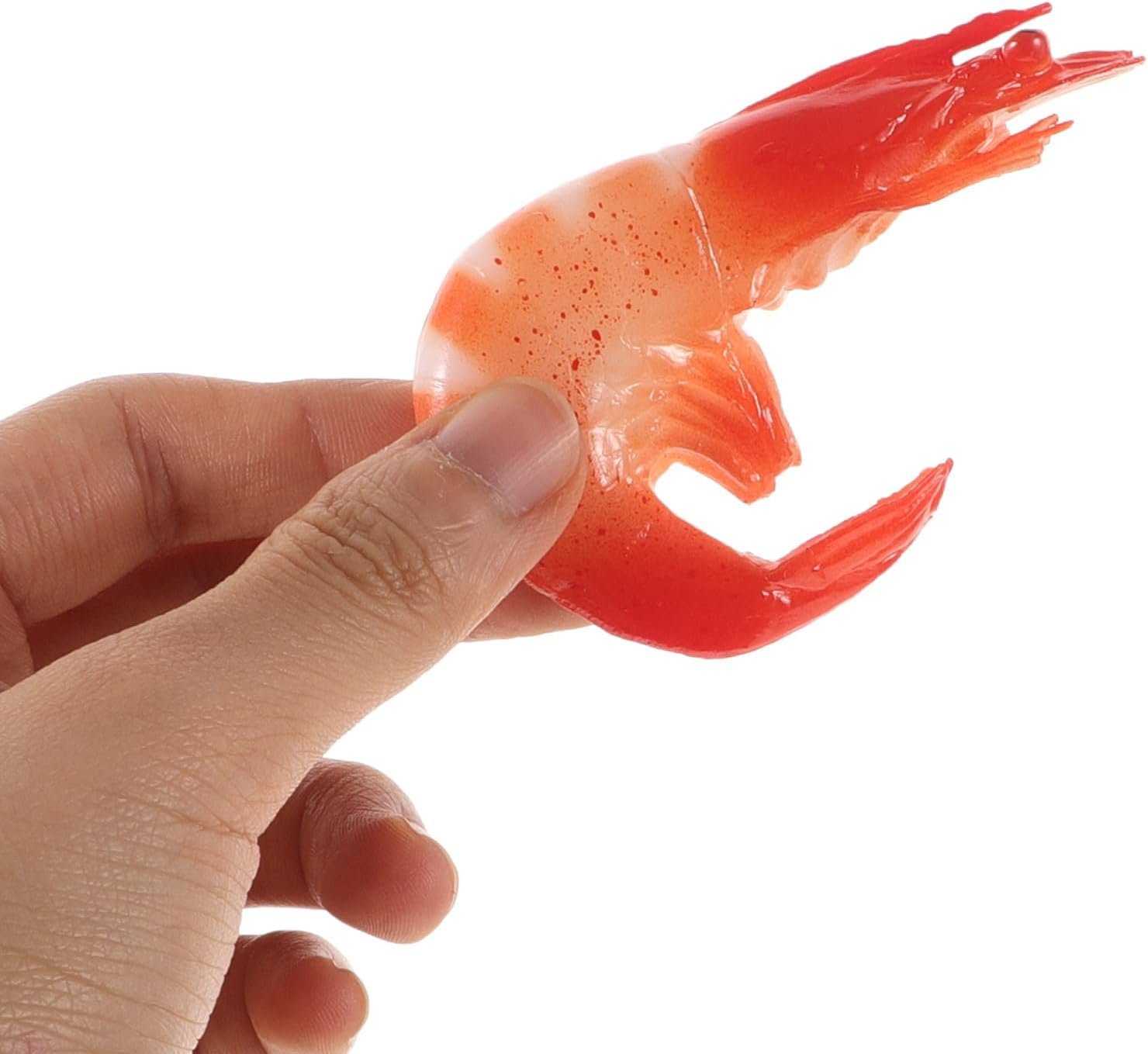wholesale 2pcs food magnets funny kitchen artificial shrimp white board magnet refrigerator magnets decorative lovely fridge magnets decorative fridge decor fake shrimp ocean 3d pvc red factory & supplier oem