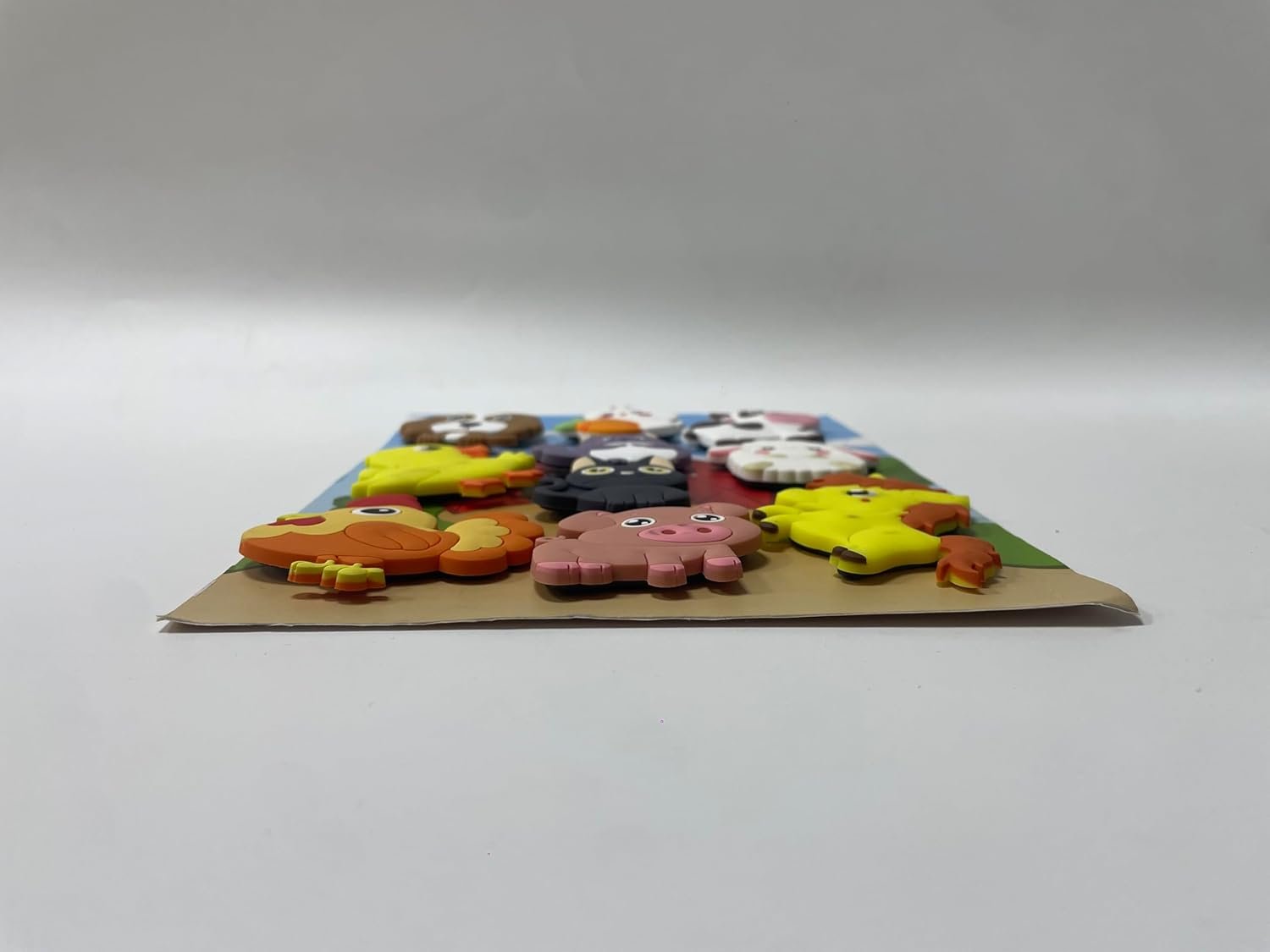 wholesale supineedo refrigerator magnets for kids, cute farm animals fridge magnet for toddlers 1-3 kids magnets for fridge baby educational gift, full back magnetic toddler magnets factory & supplier oem