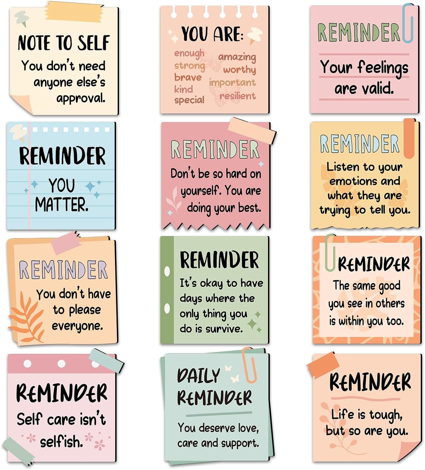 wholesale huray rayho inspirational magnets fridge magnets daily reminder affirmations fridge magnets decal positive affirmations encouragement gift home kitchen therapy office decor whiteboard stickers factory & supplier oem