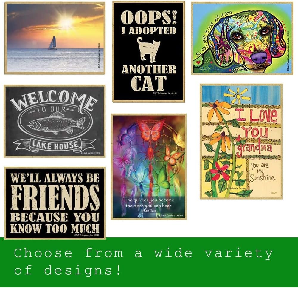 wholesale sjt enterprises, inc. in dog beers i've only had one - wood fridge kitchen magnet - great for refrigerator, locker or metal cabinet - made in usa - measures 2.5