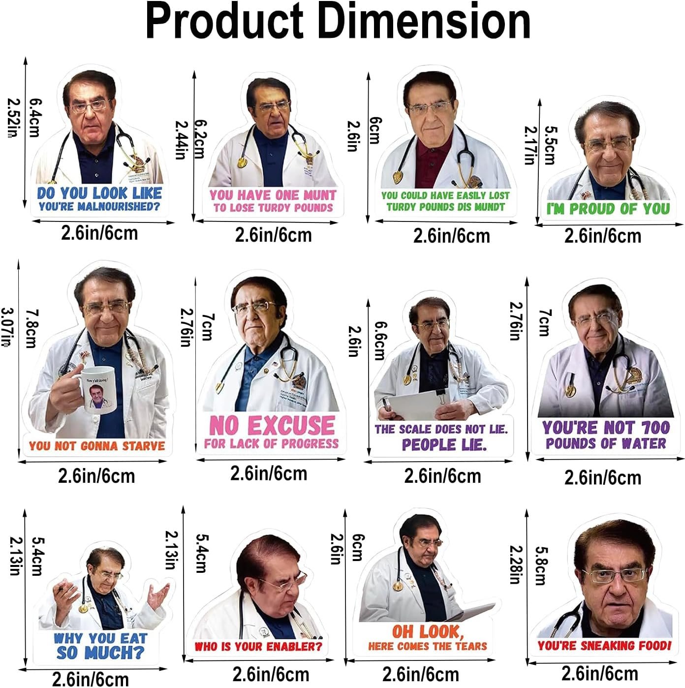 wholesale dr now magnets fridge,funny cute dr. nowzaradan fridge locker magnet- 3