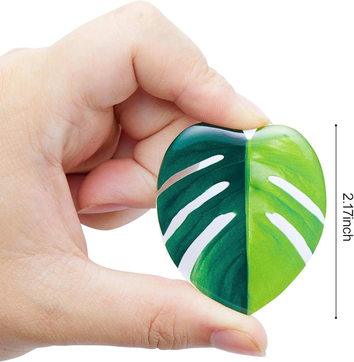 wholesale decorative leaf shaped magnets for home, set of 8, living room, kitchen, bedroom decor (8) factory & supplier oem