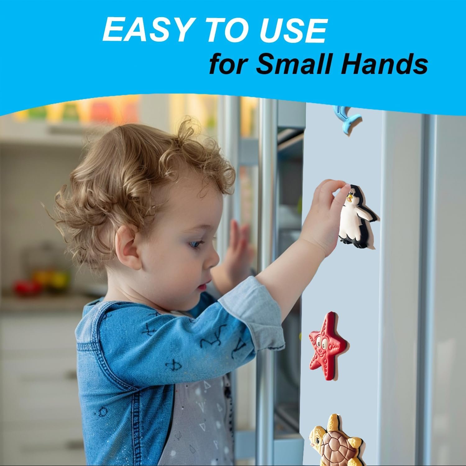 wholesale toddler fridge magnets for kids - kid refrigerator magnets for toddlers - ocean animal magnets for fridge - toddler magnets for refrigerator - big magnetic animals - educational magnet for whiteboard factory & supplier oem