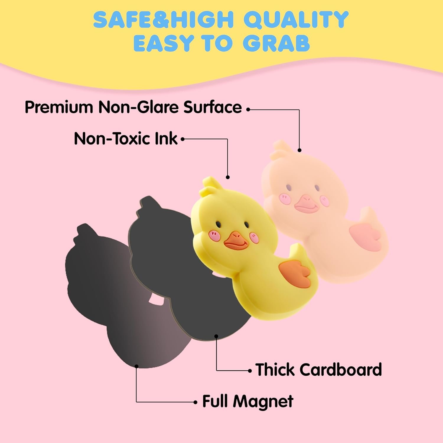 wholesale joyin 12 pcs animal fridge magnets for kids, cute rubber refrigerator magnets for kids magnetic toys whiteboard educational learning toys party favor birthday children gifts factory & supplier oem