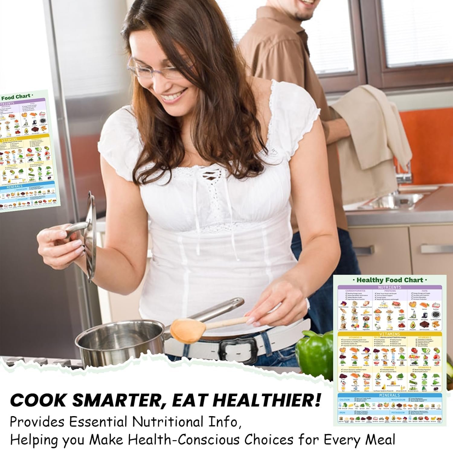 wholesale healthy food chart magnet, informative nutrition vitamins minerals fridge chart,nutrition posters,kitchen conversion chart-16
