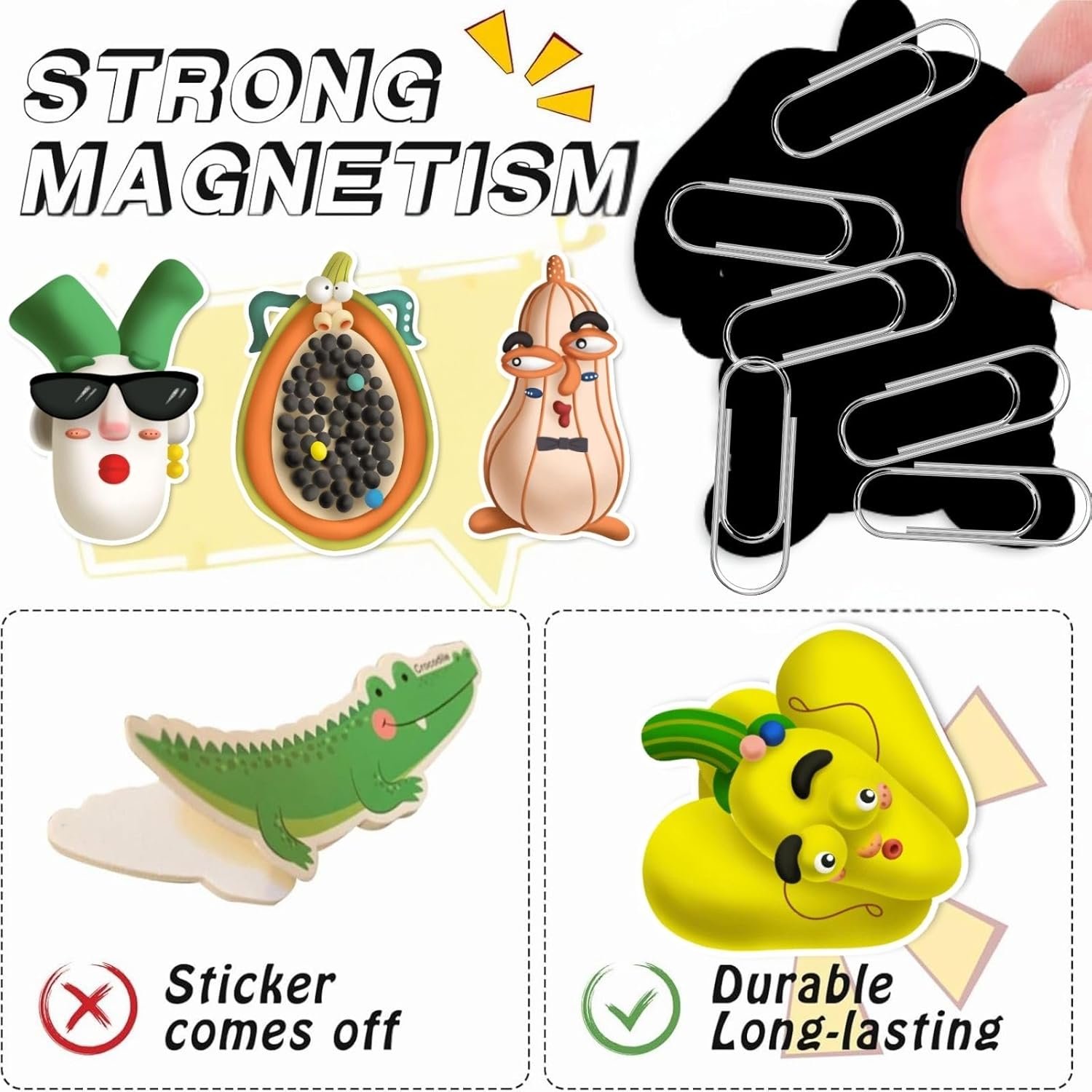 wholesale funny vegetable magnetic decorative stickers set of 16, novelty veggie tales cruise cabin door magnets, vegan decorative fridge magnets car stickers for adults kids funny gag gifts factory & supplier oem