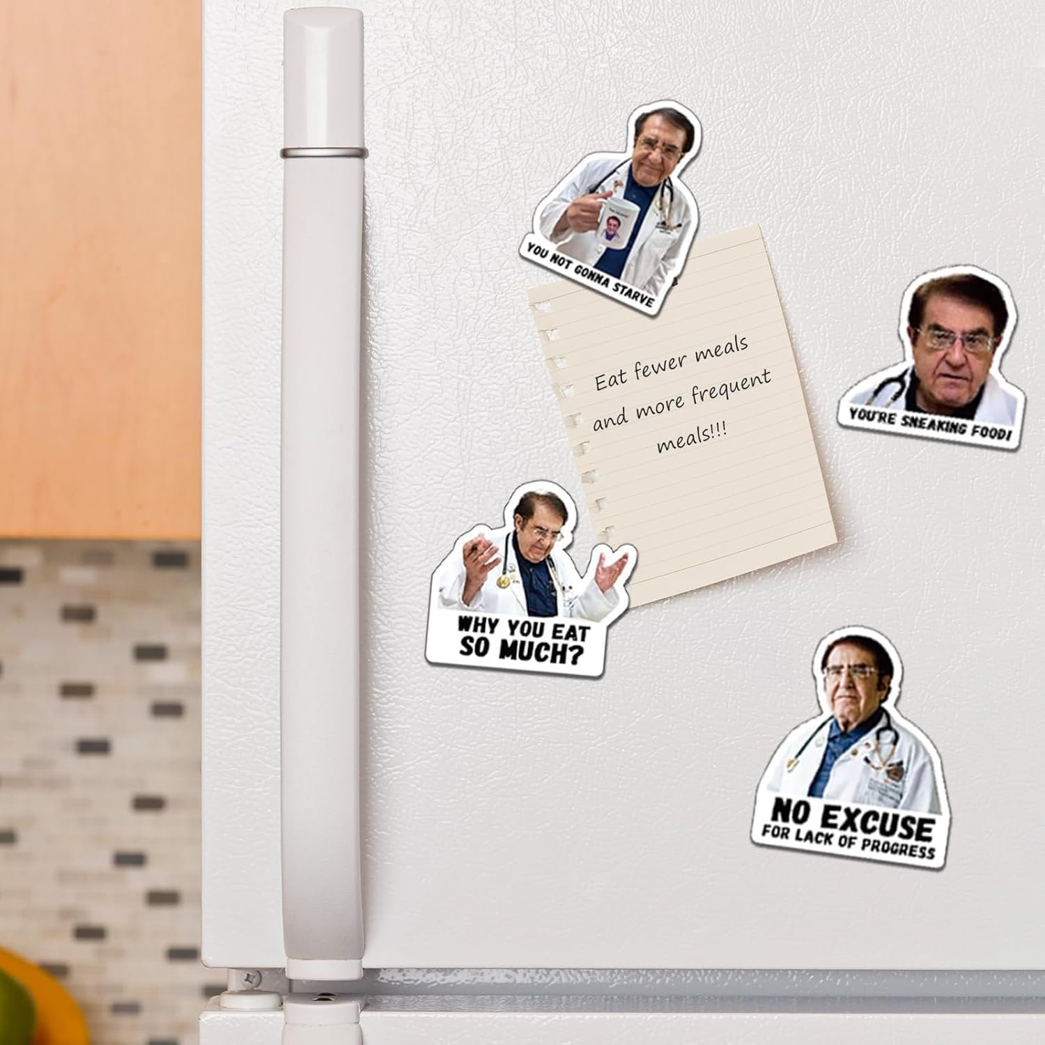 wholesale dr now magnets fridge 12-pack, high definition ultra strong magnet for refrigerator & car - funny dr nowzaradan motivational diet factory & supplier oem