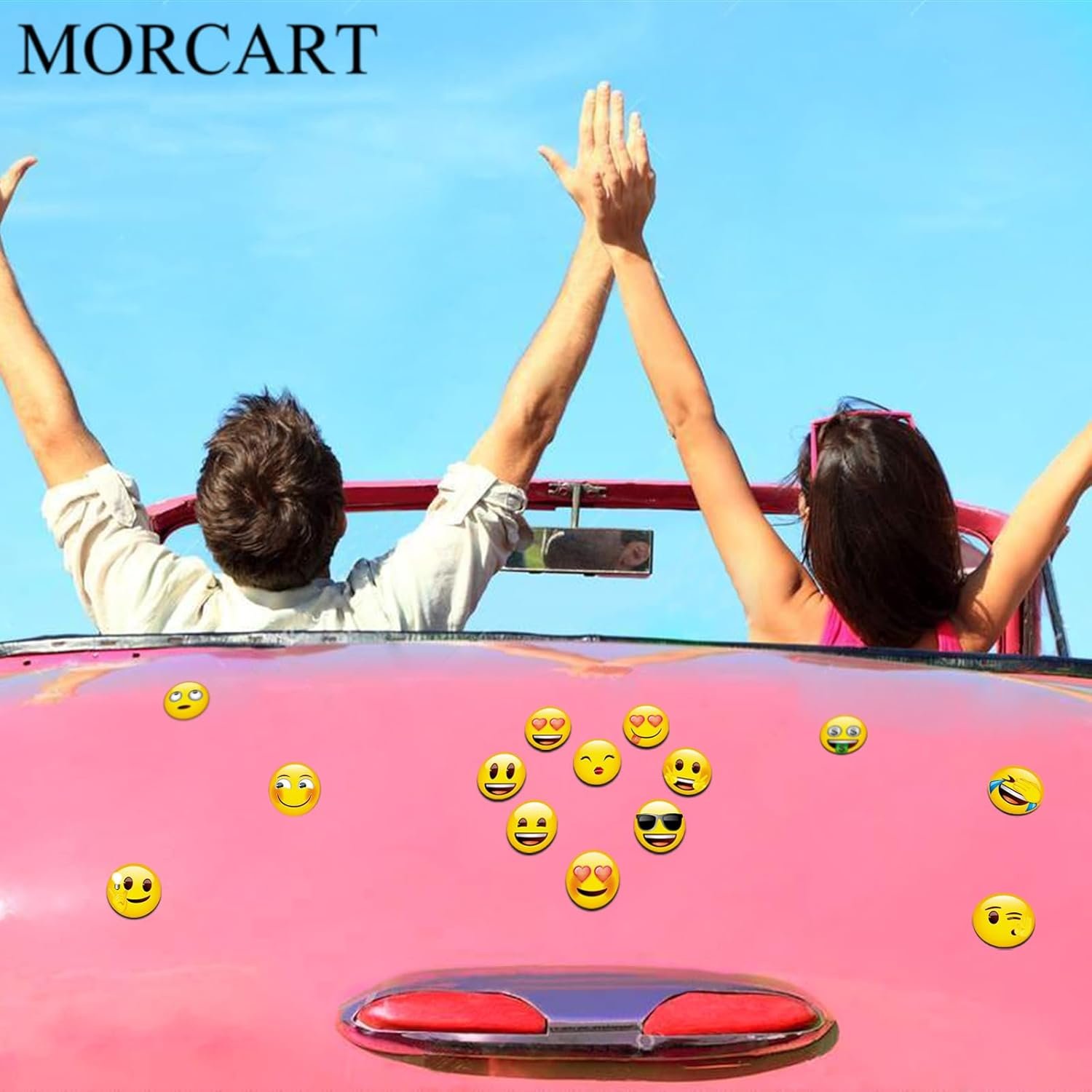 wholesale morcart emoji magnets for fridge, refrigerator magnets for locker, decorative magnetic board cabinets classroom office cubicle school cute funny smiley gifts for adults (28pcs, 3 cm) factory & supplier oem