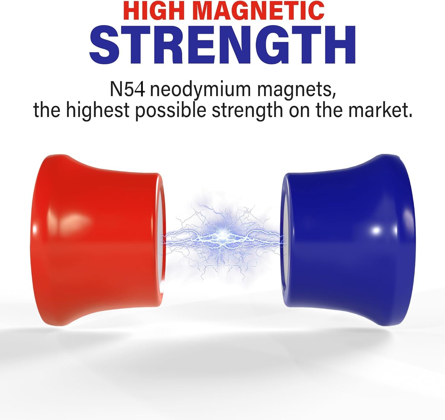 wholesale 8 extra strong magnets. white color. for glass boards, white boards and fridges. factory & supplier oem