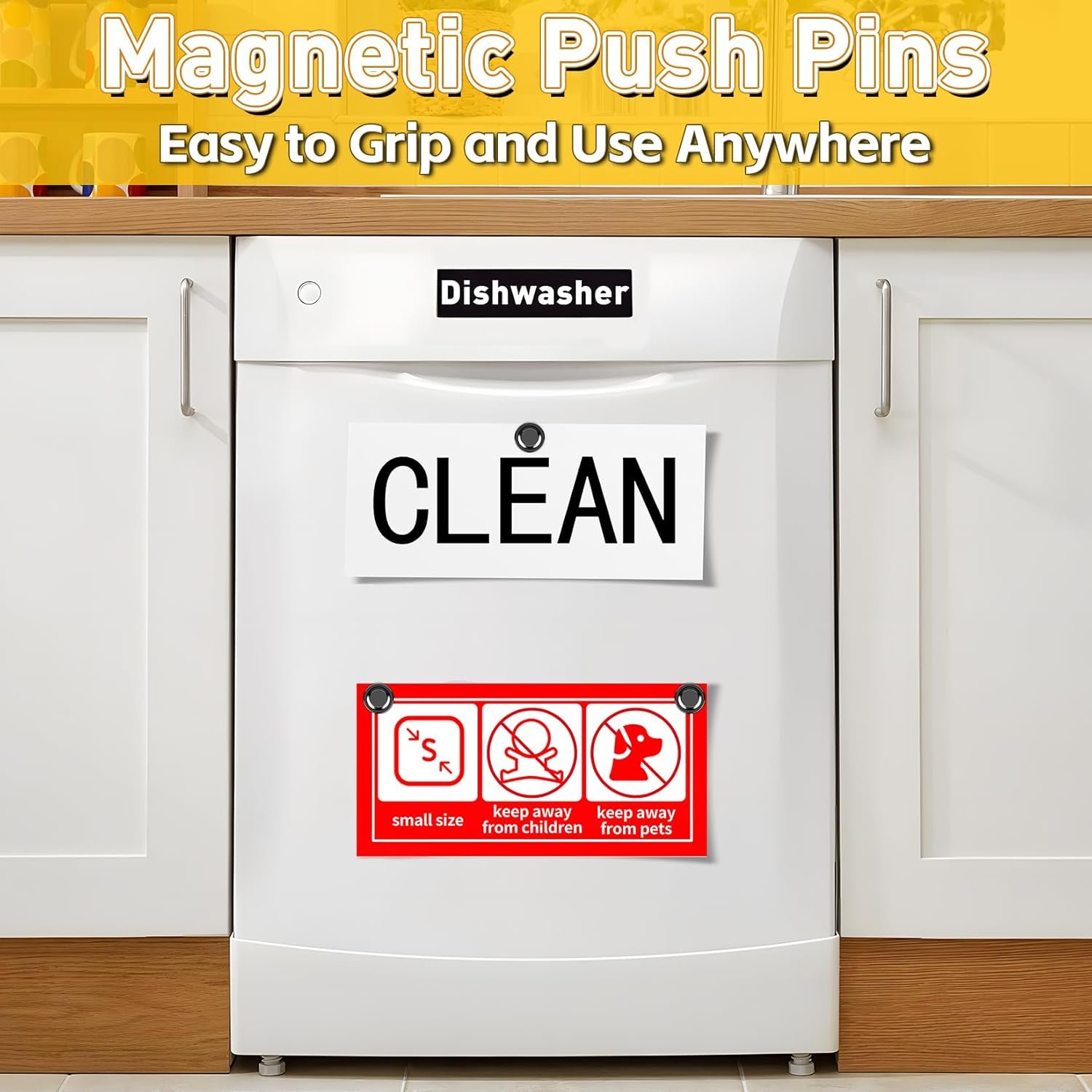 wholesale vndueey 16pcs black small strong fridge magnets refrigerator magnet, magnets for whiteboard, fridge magnet adults for kitchen, office, school, locker, map decorative factory & supplier oem
