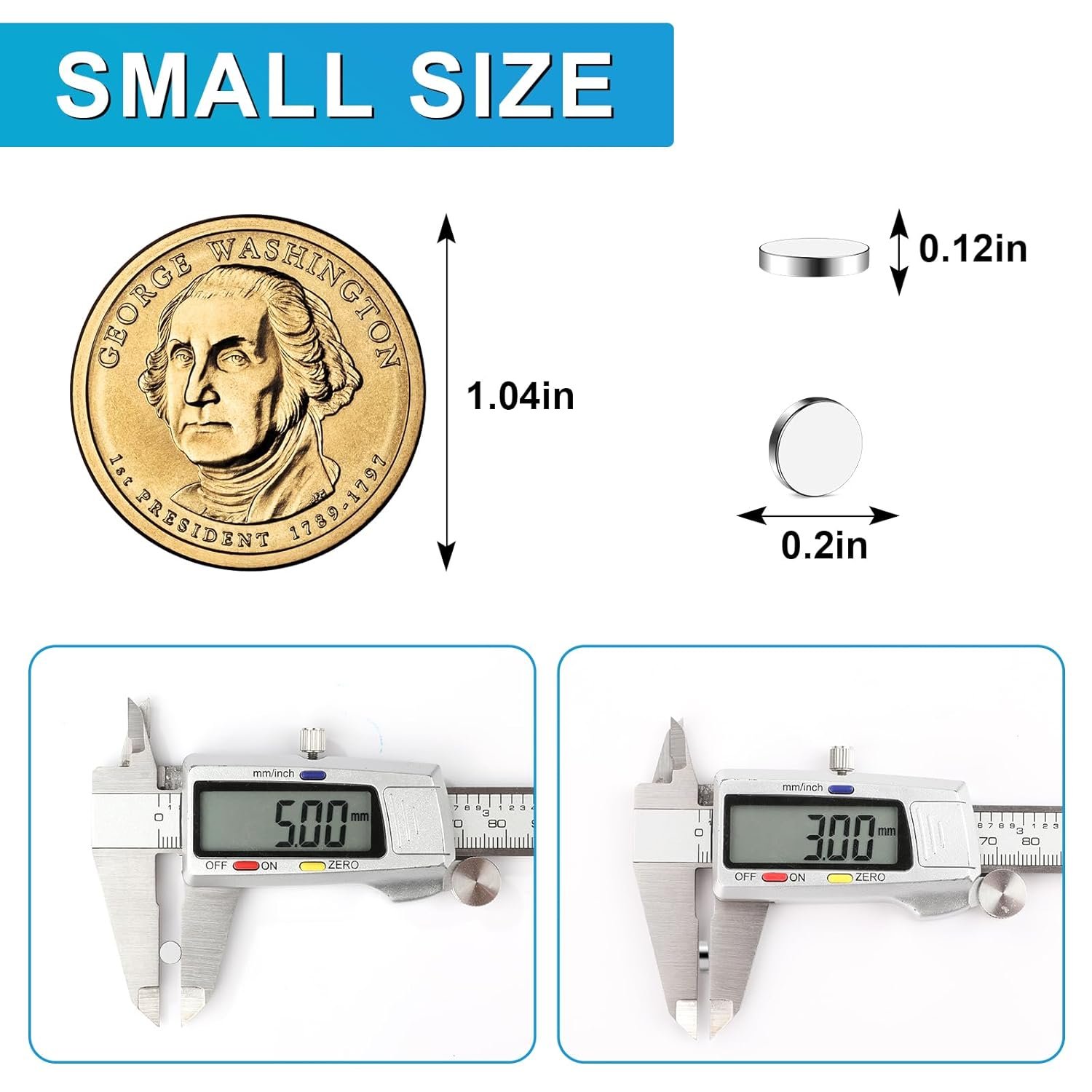 wholesale 400 pack small magnets, 5x3mm refrigerator magnet rare earth magnet neodymium magnets for crafts, whiteboard, kitchen cabinet factory & supplier oem
